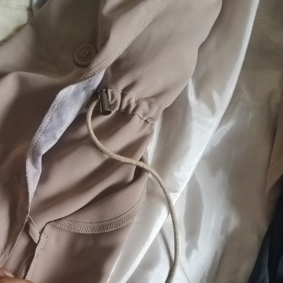 PARDON MY TRENCH JACKET IN TAUPE - Picture 7 of 8